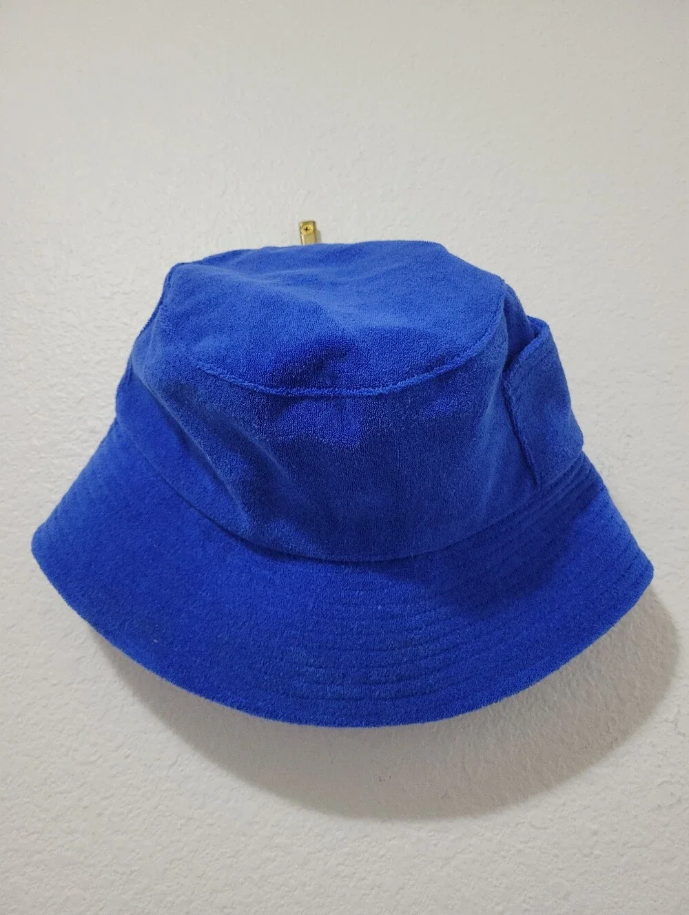 Lack Of Color Blue Terry Cloth Bucket Hat Small/Medium